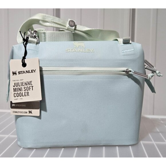 Stanley Seafoam Green 10 Cans 7.2 qt All Day Julienne Mini Cooler Bag READ - Picture 2 of 11